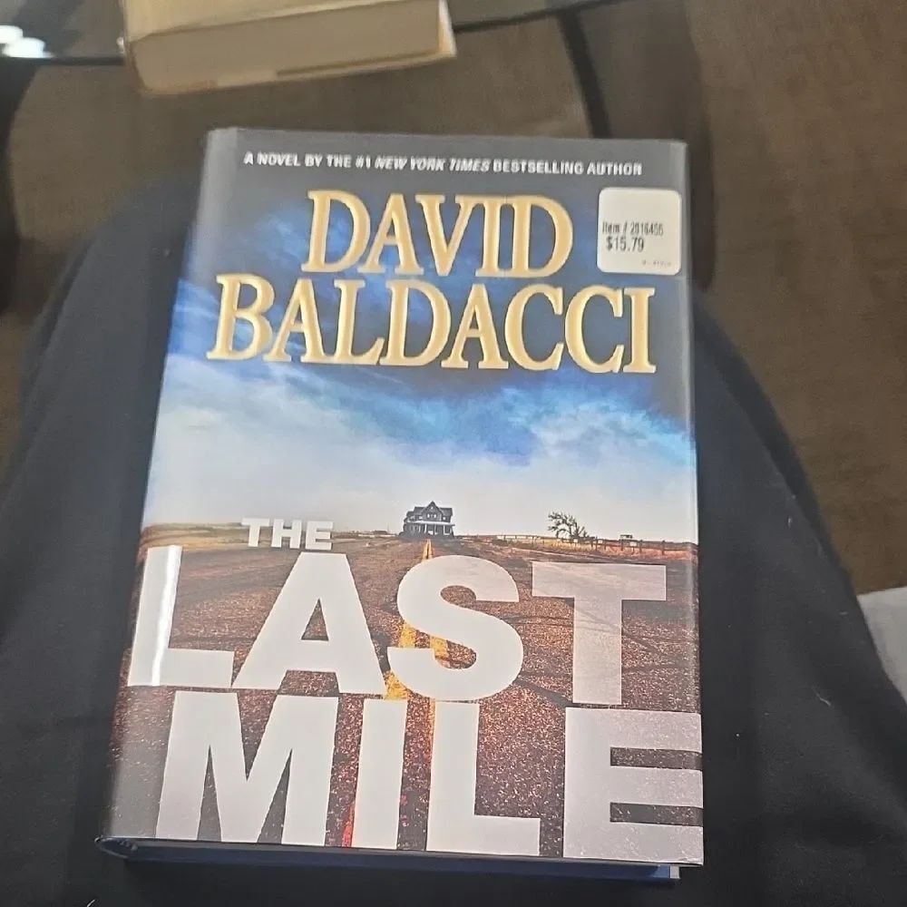 David Baldacci 'The Last Mile' Hardcover Book